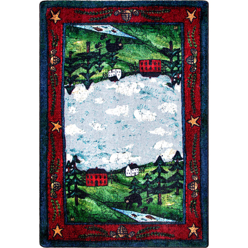 Black Bear Creek - Crackle American Dakota Rugs