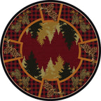 Plaid Woodsman American Dakota Rugs
