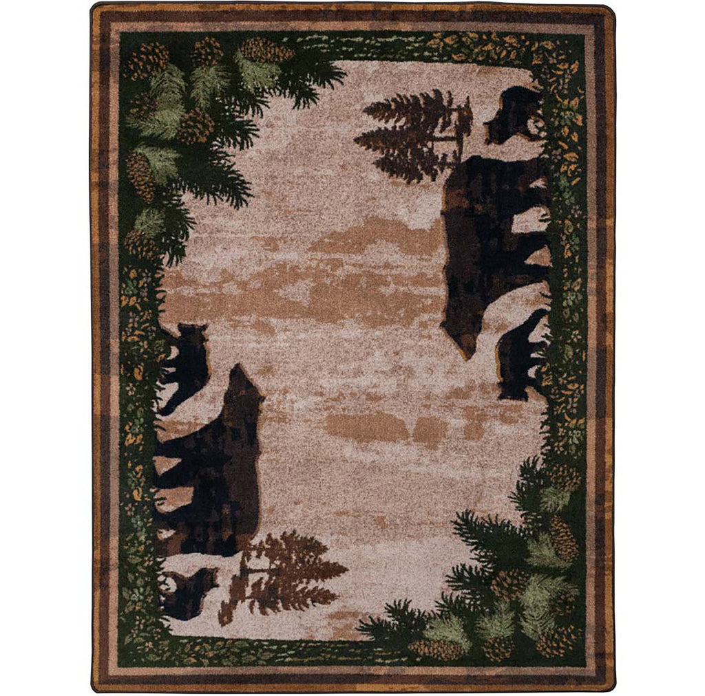 Timber Bears Treeline American Dakota Rugs