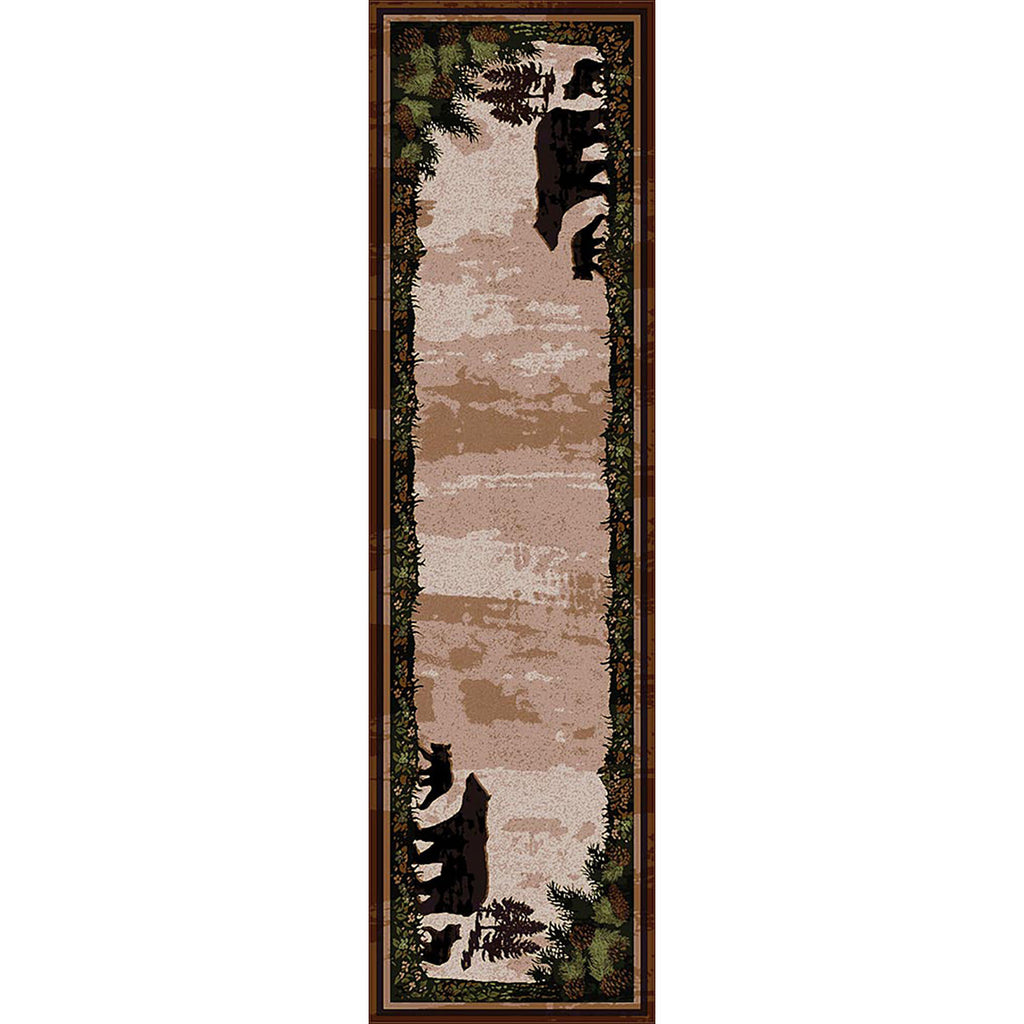 Timber Bears Treeline American Dakota Rugs