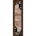 Timber Bears Treeline American Dakota Rugs