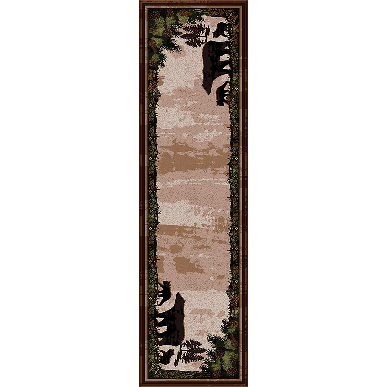 Timber Bears Treeline American Dakota Rugs