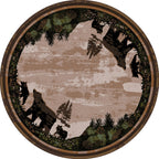 Timber Bears Treeline American Dakota Rugs