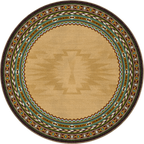 Cinnabar - Tan American Dakota Rugs