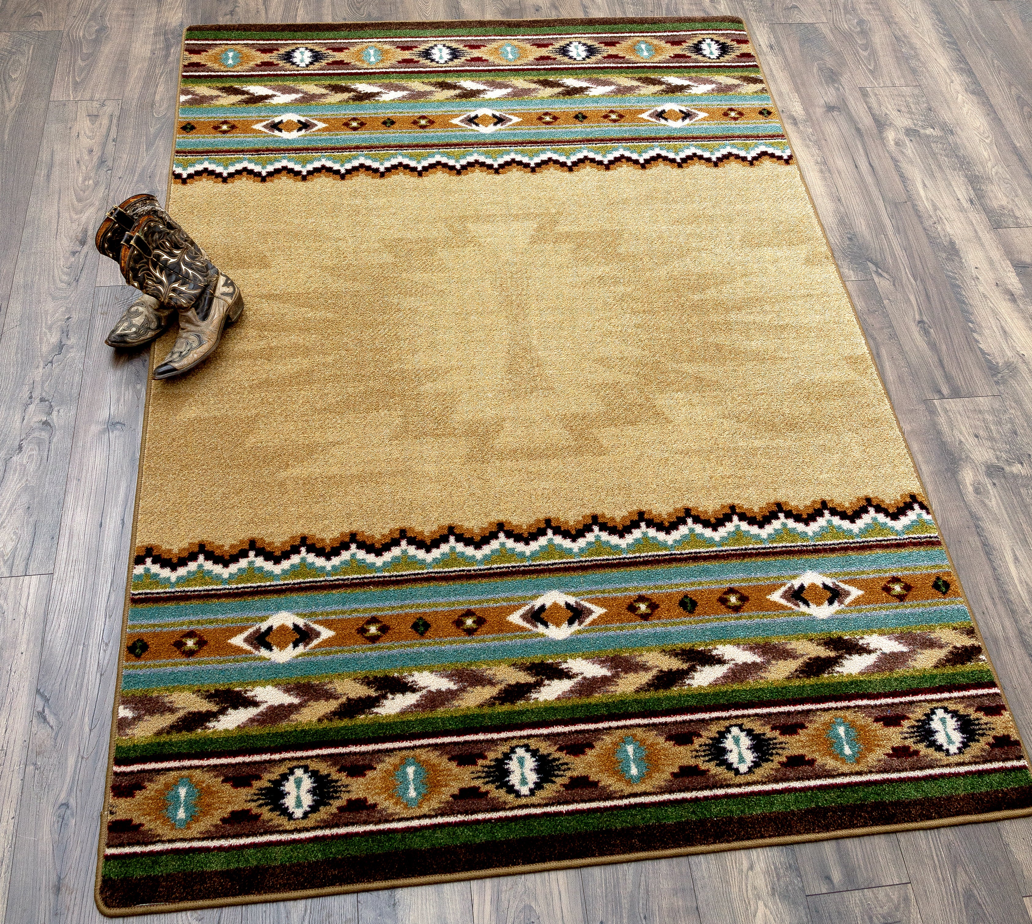 Cinnabar - Tan American Dakota Rugs