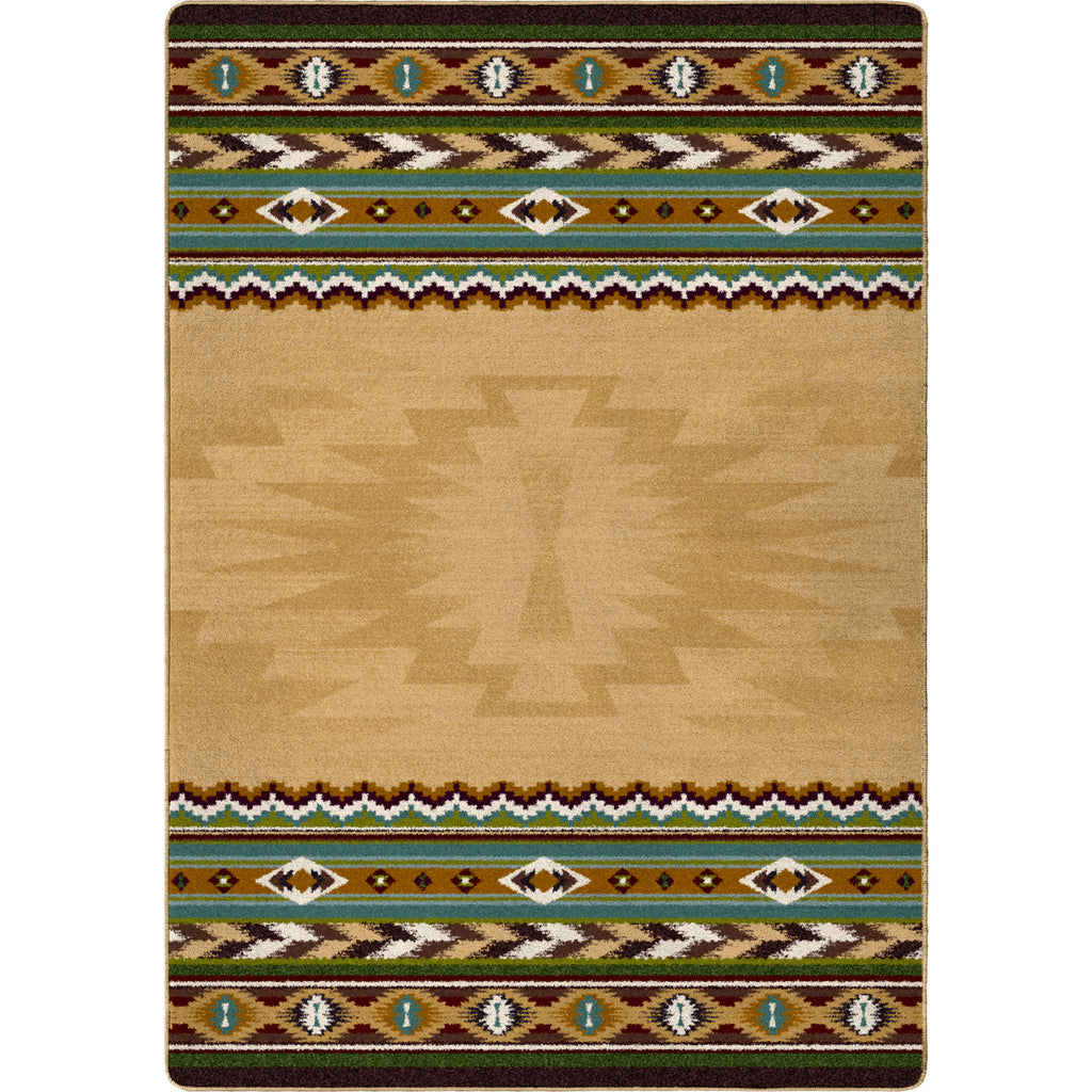 Cinnabar - Tan American Dakota Rugs