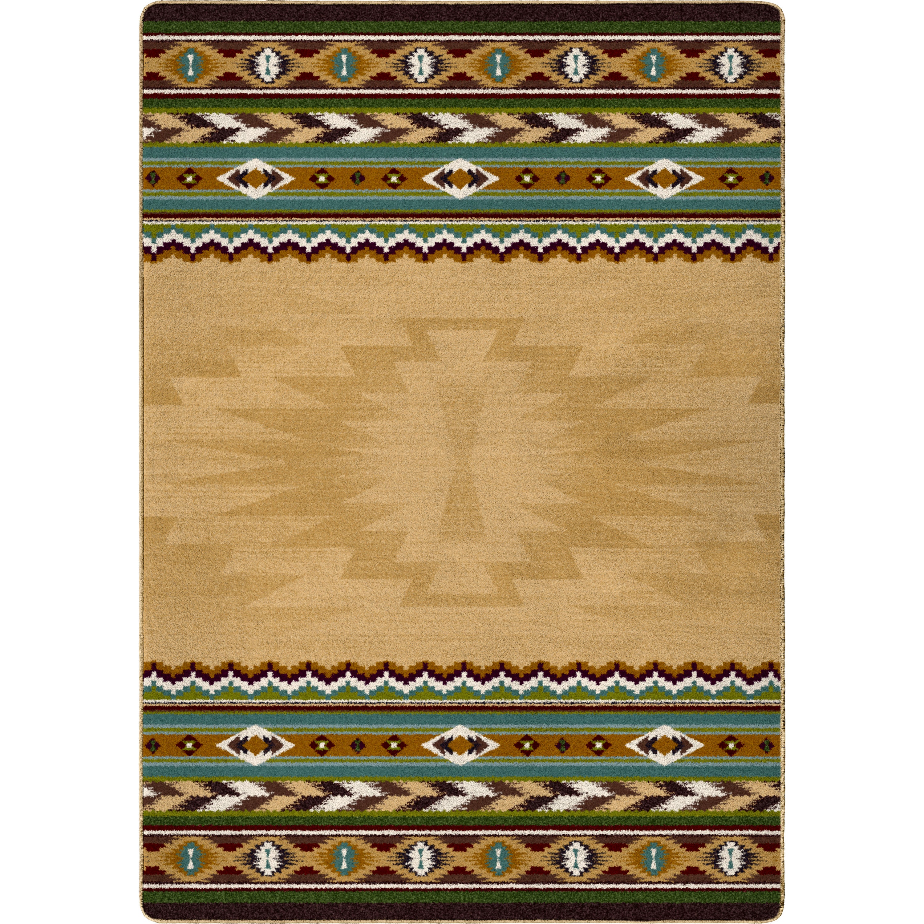 Cinnabar - Tan American Dakota Rugs
