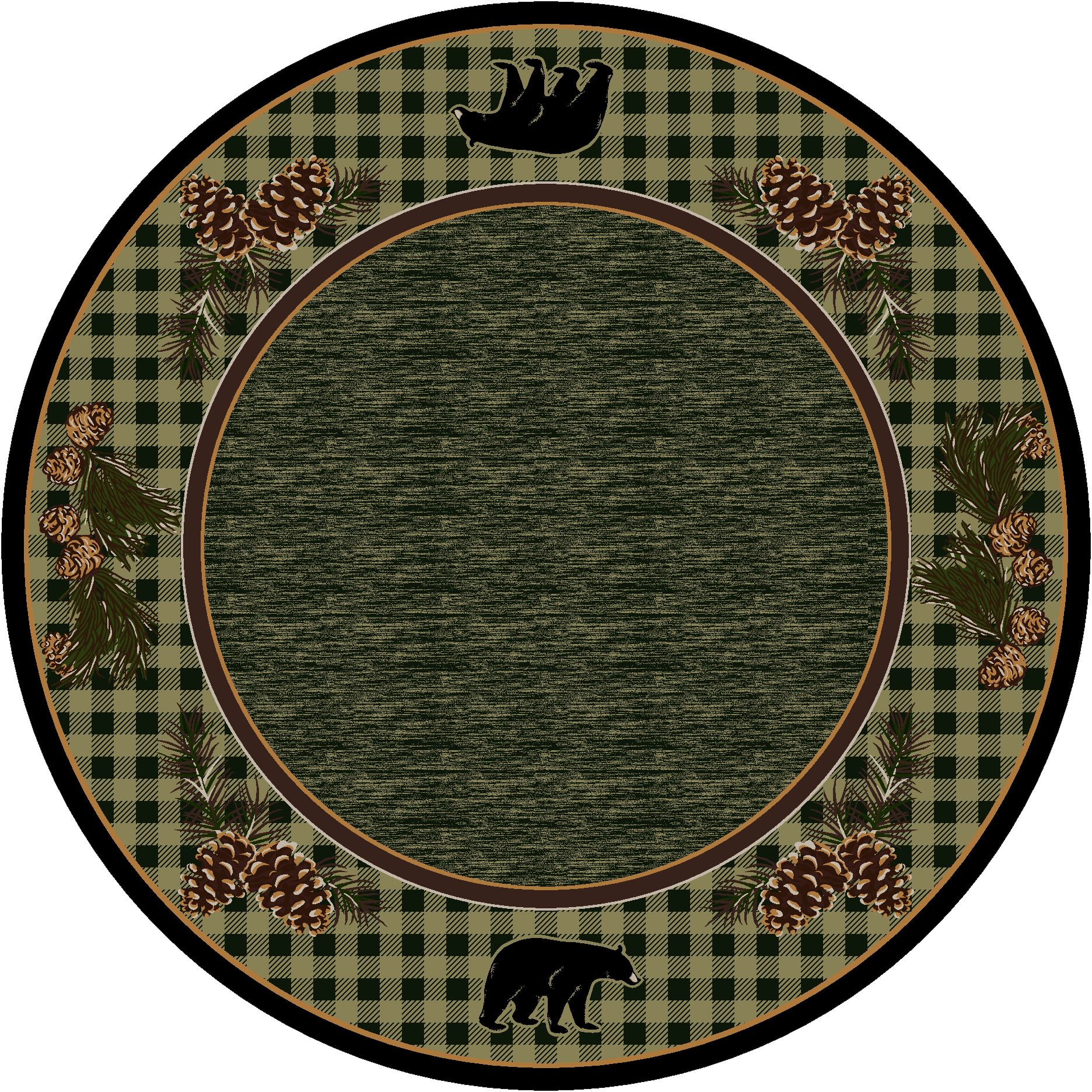 Lakeside Bear American Dakota Rugs