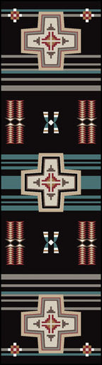 Grand River - Black American Dakota Rugs