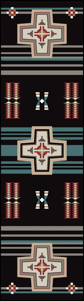 Grand River - Black American Dakota Rugs
