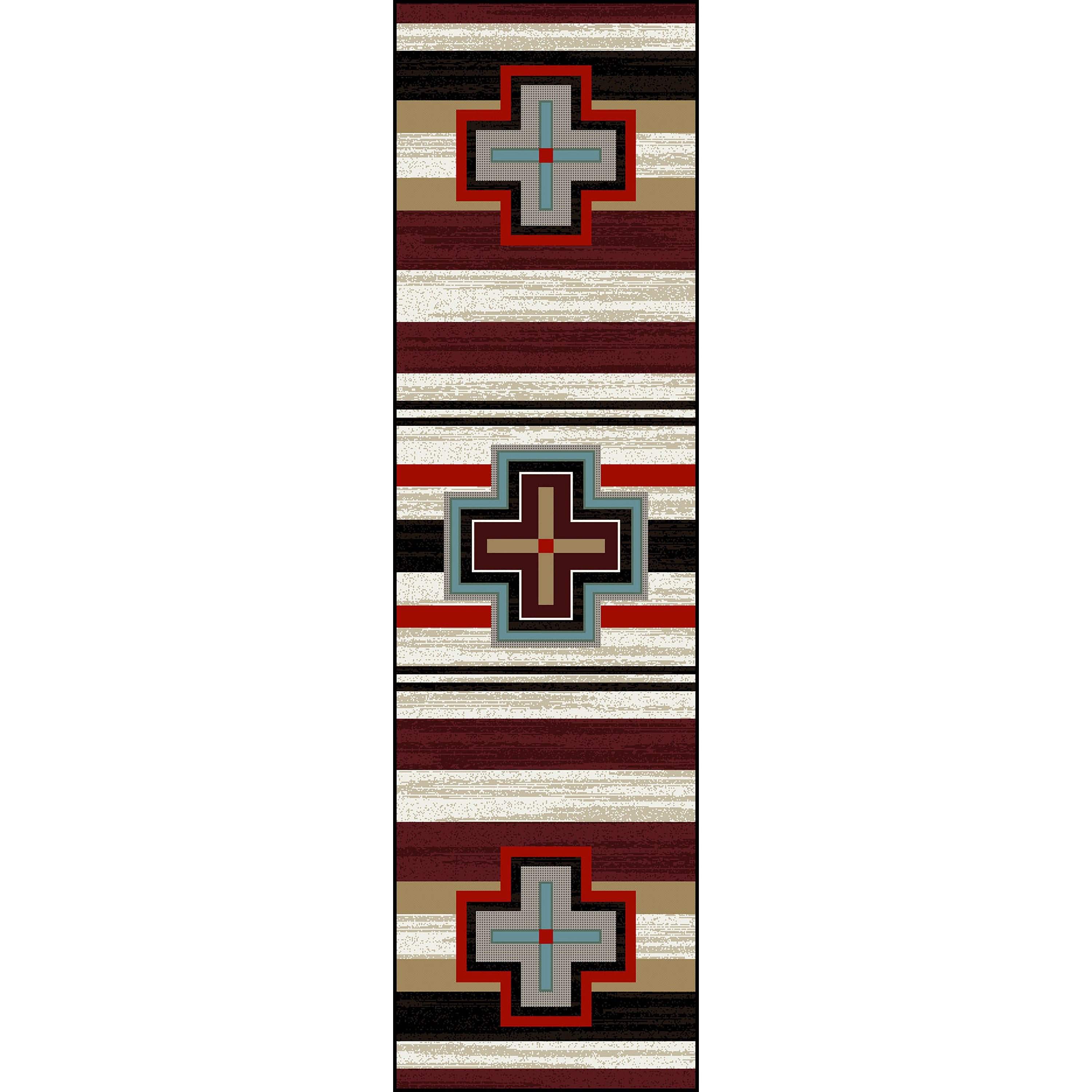 Cross Roads - Fuego American Dakota Rugs