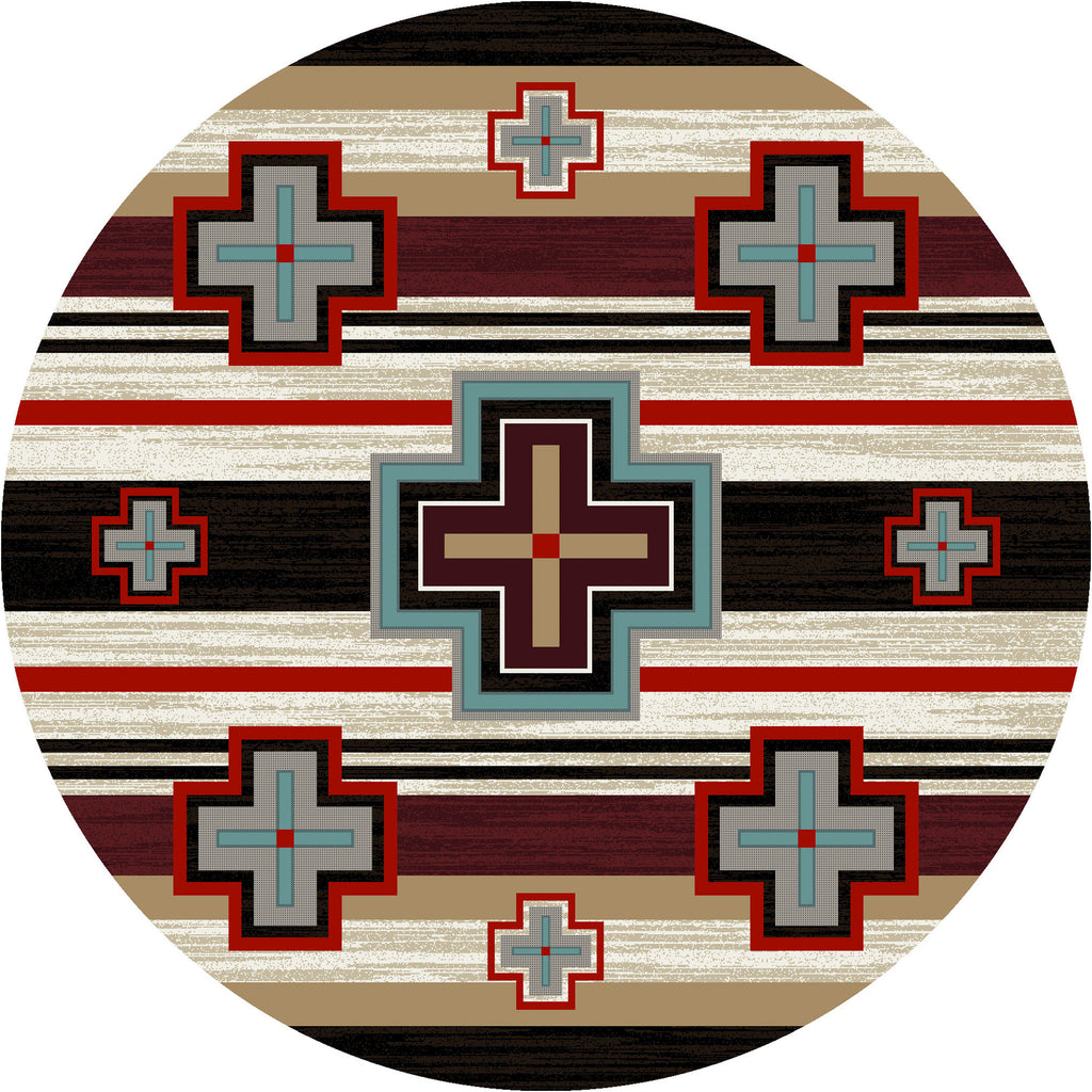Cross Roads - Fuego American Dakota Rugs