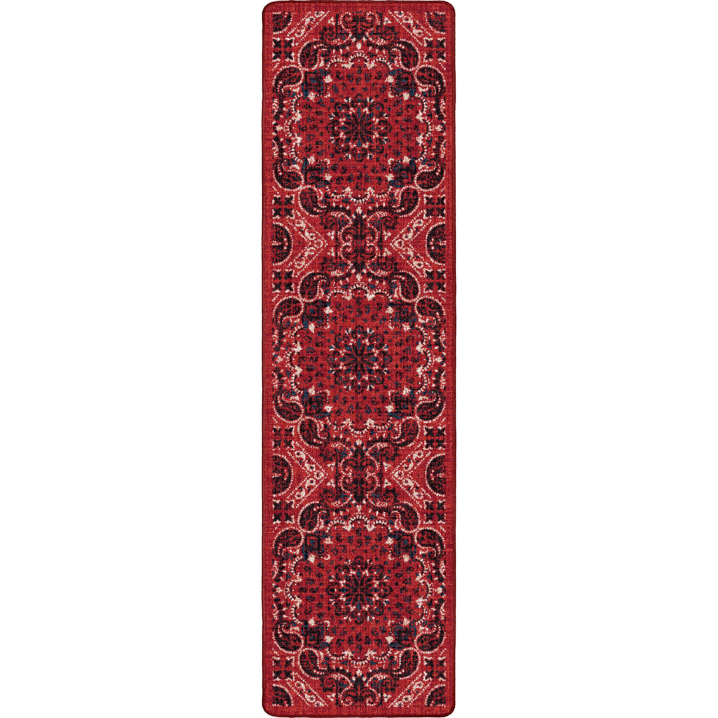 Kerchief Rodeo Red American Dakota Rugs