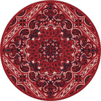 Kerchief Rodeo Red American Dakota Rugs