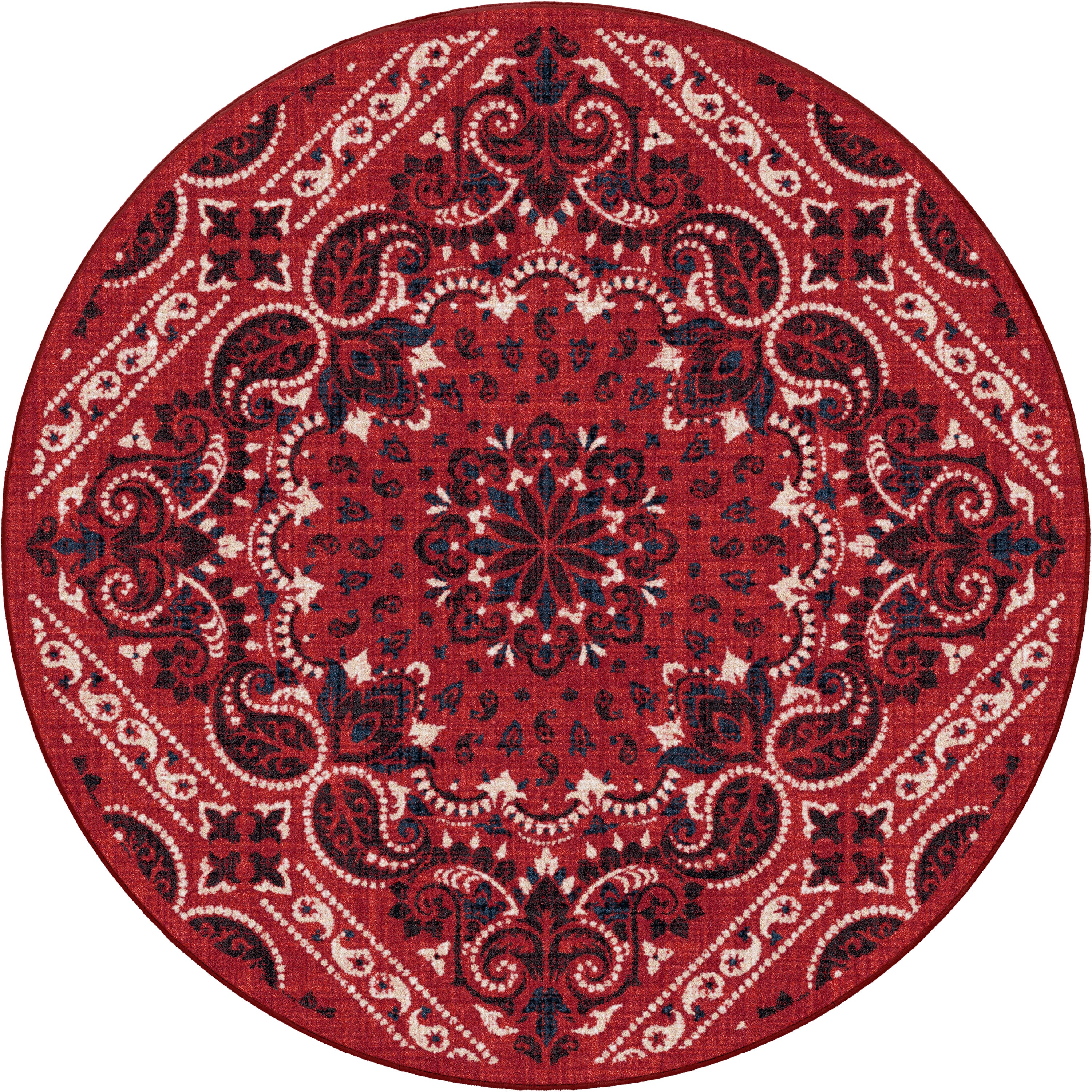 Kerchief Rodeo Red American Dakota Rugs