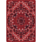 Kerchief Rodeo Red American Dakota Rugs