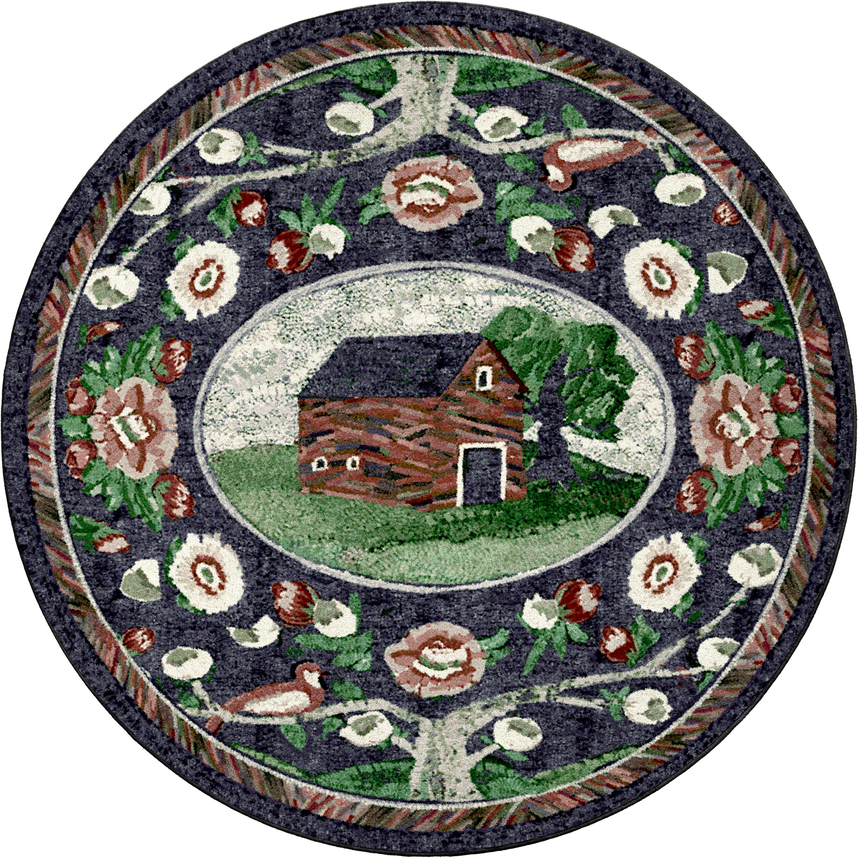 Home Sewn American Dakota Rugs