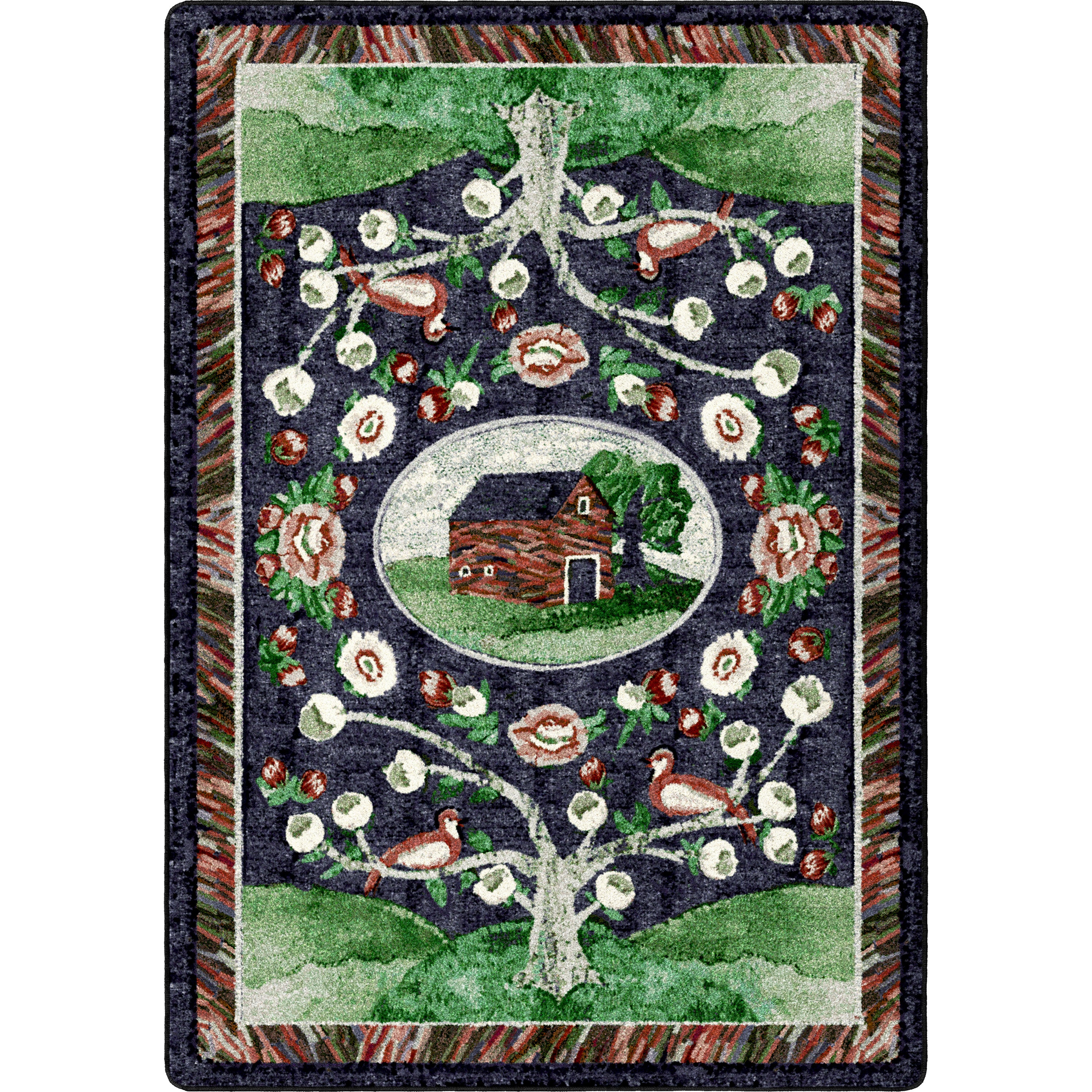 Home Sewn American Dakota Rugs