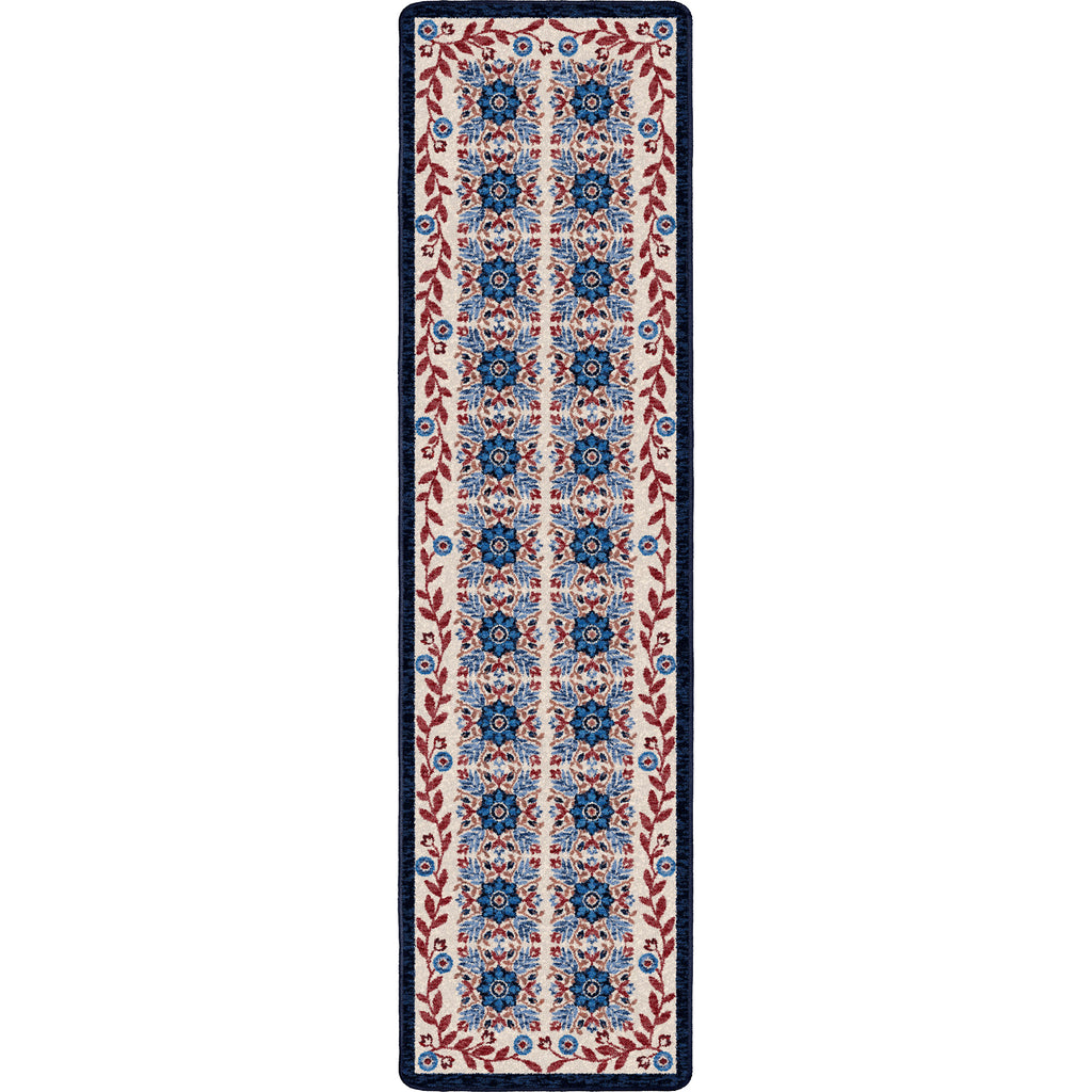 United Quilt - Antique Red White & Blue American Dakota Rugs