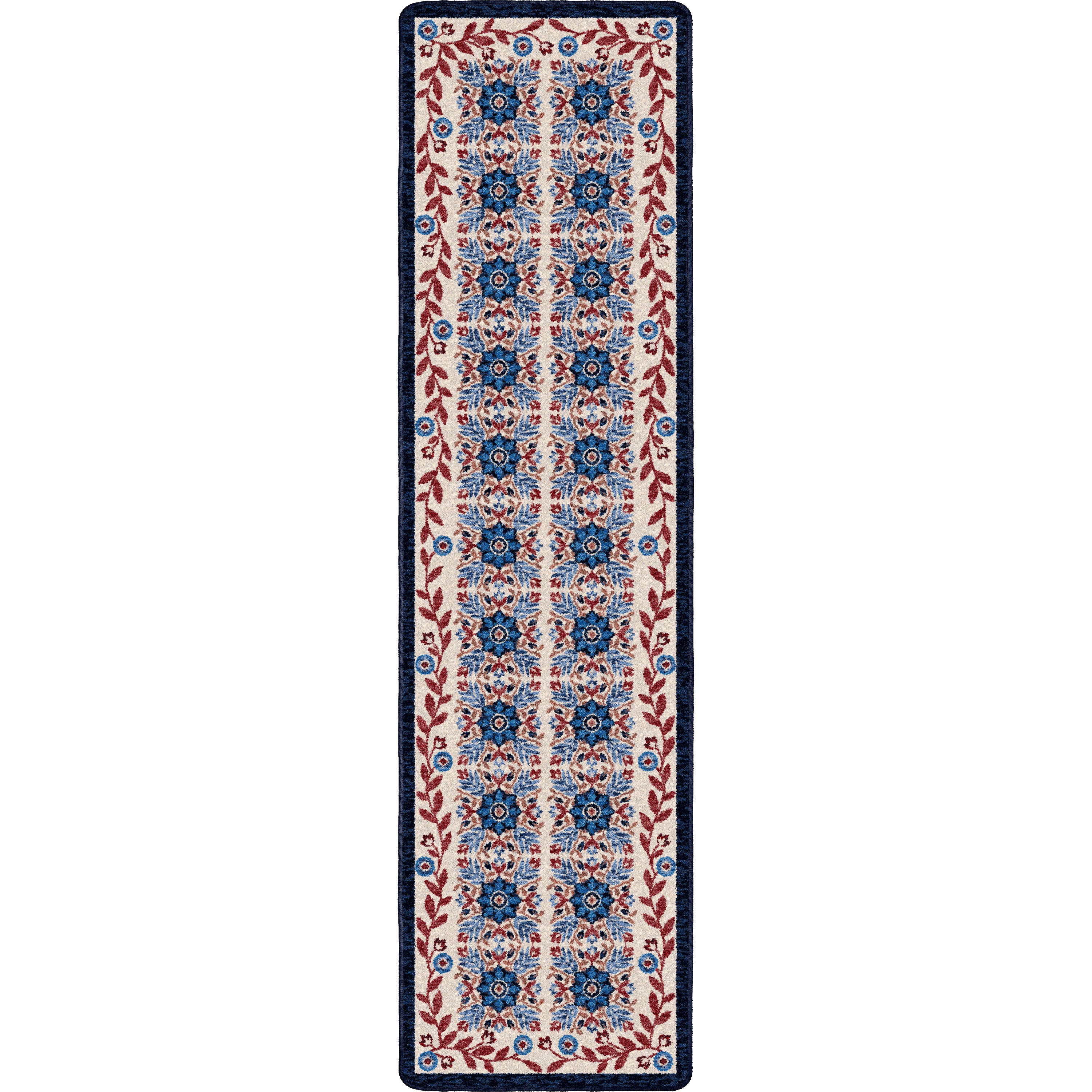 United Quilt - Antique Red White & Blue American Dakota Rugs