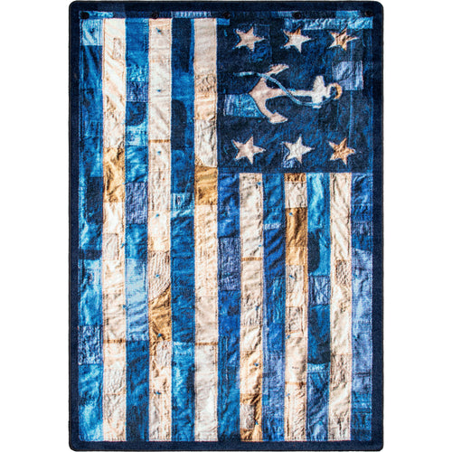 Blue Jean Anchor American Dakota Rugs