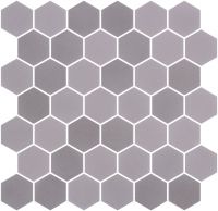 Stoneglass XL Hexagon Mosaic 11.25 x 11.25 Elysium