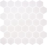 Stoneglass XL Hexagon Mosaic 11.25 x 11.25 Elysium