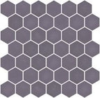 Stoneglass XL Hexagon Mosaic 11.25 x 11.25 Elysium