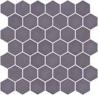 Stoneglass XL Hexagon Mosaic 11.25 x 11.25 Elysium