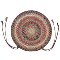 15x15 Gingerbread Chairpad Set of 2 Homespice Rugs
