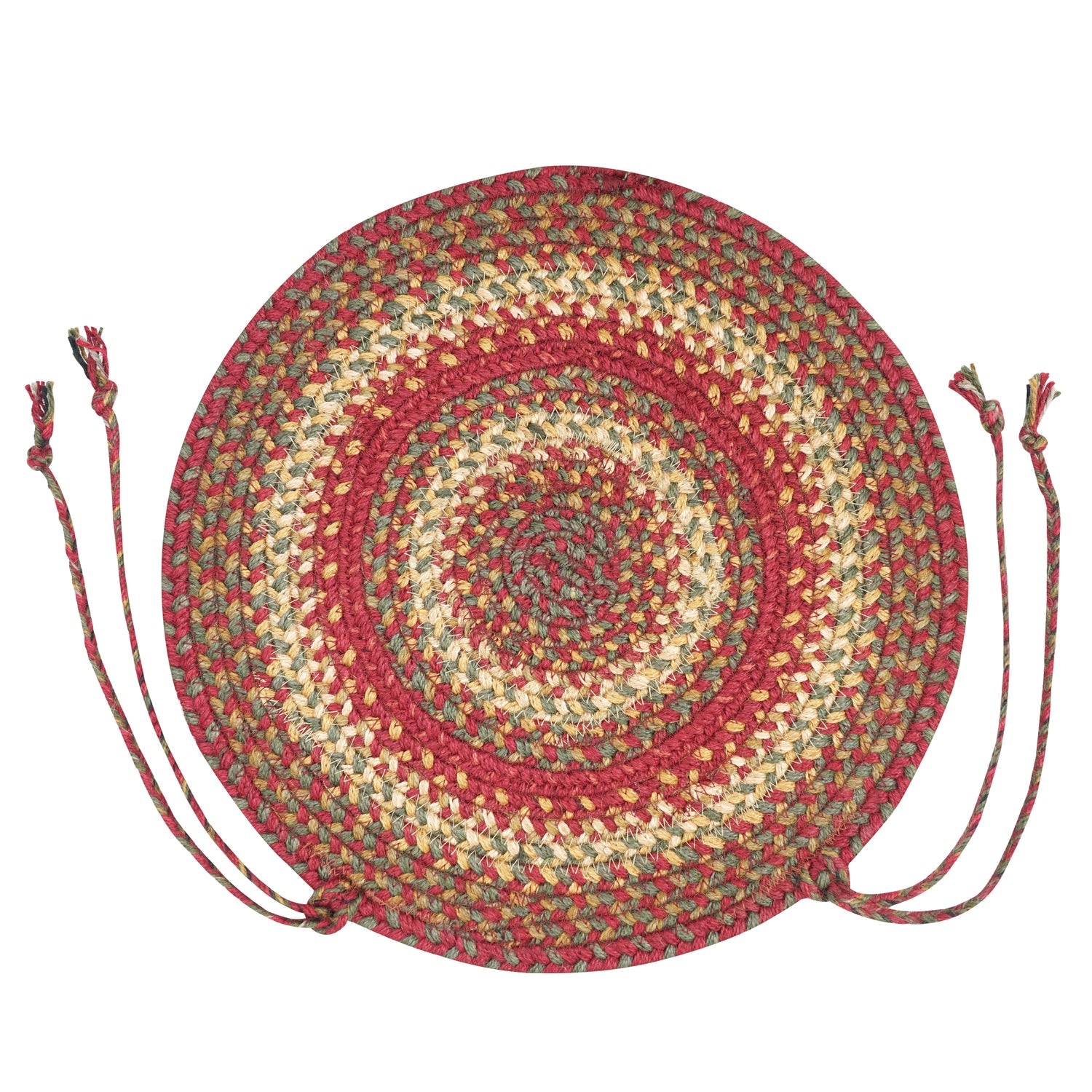 15x15 Cider Barn Chairpad Set of 2 Homespice Rugs