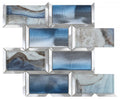 Subway Shell Blue 12 x 12 Elysium