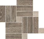 Orto Botanico 03 Walnut Mosaic 14 x 16 Elysium