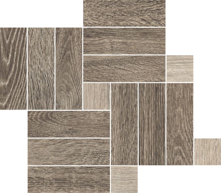 Orto Botanico 03 Walnut Mosaic 14 x 16 Elysium