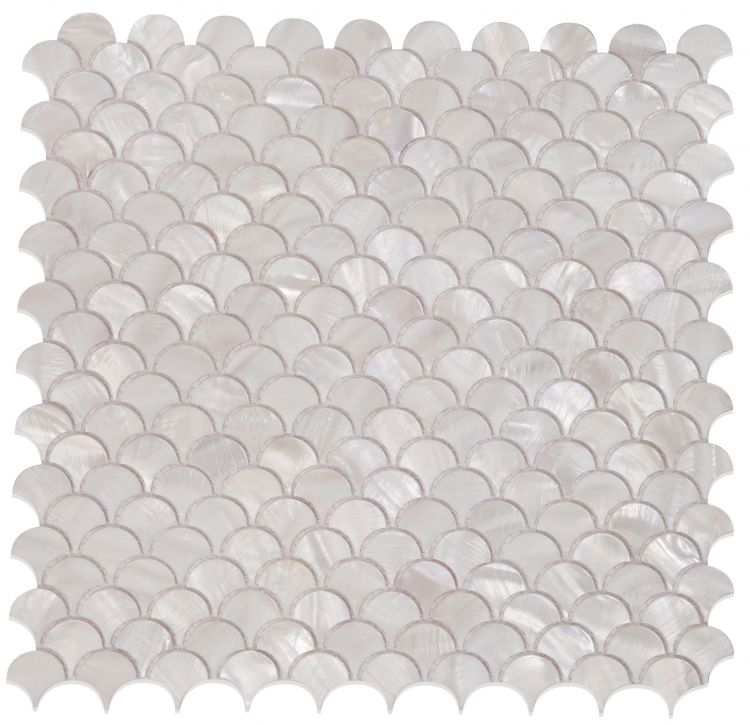 Pearl Scale Mosaic 11.75 x 11.75 Elysium