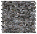 Pearl Black Mini Brick 11.25 x 11.25 Elysium
