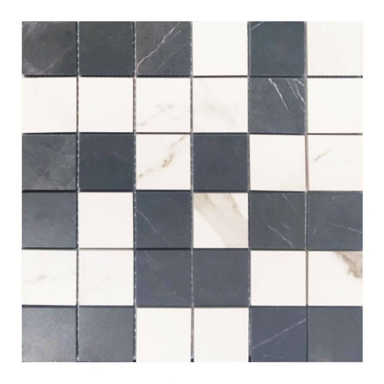 Prestigio Statuario-Marquinia Mix Soft Mosaic 12 x 12 Elysium