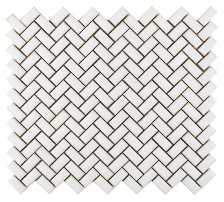 Tango Herringbone Mosaic 11.25 x 12.75 Elysium