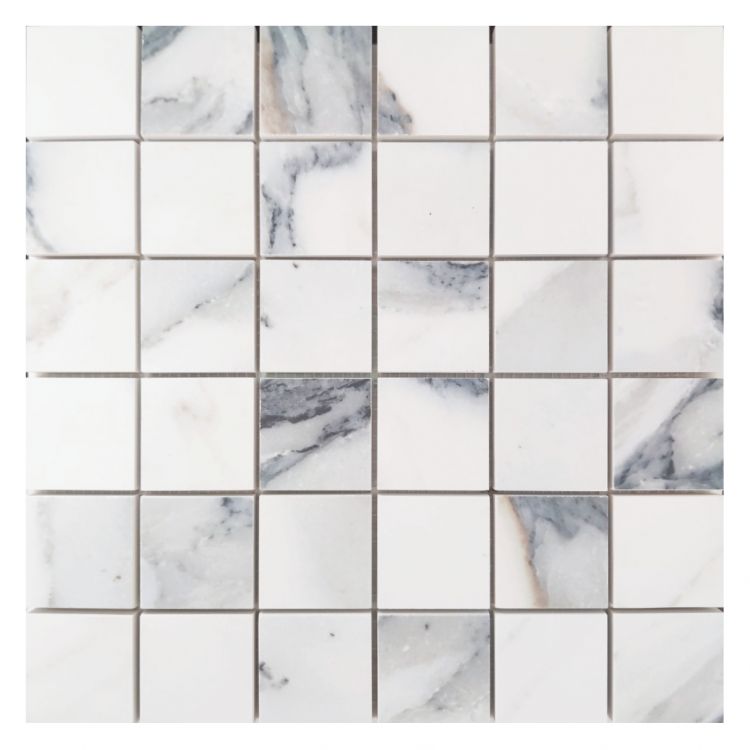 Origines Argent Matte Mosaic 2 x 2 12 x 12 Elysium