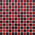 1 x 1 Glass Ruby Mosaic on 11.75 x 12 sheet Elysium