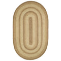 6x9  Cookie Dough Oval Homespice Rugs