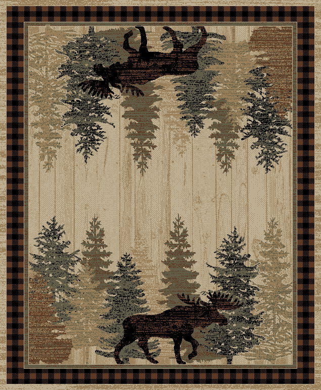 Breckenridge Brown Mayberry Rug