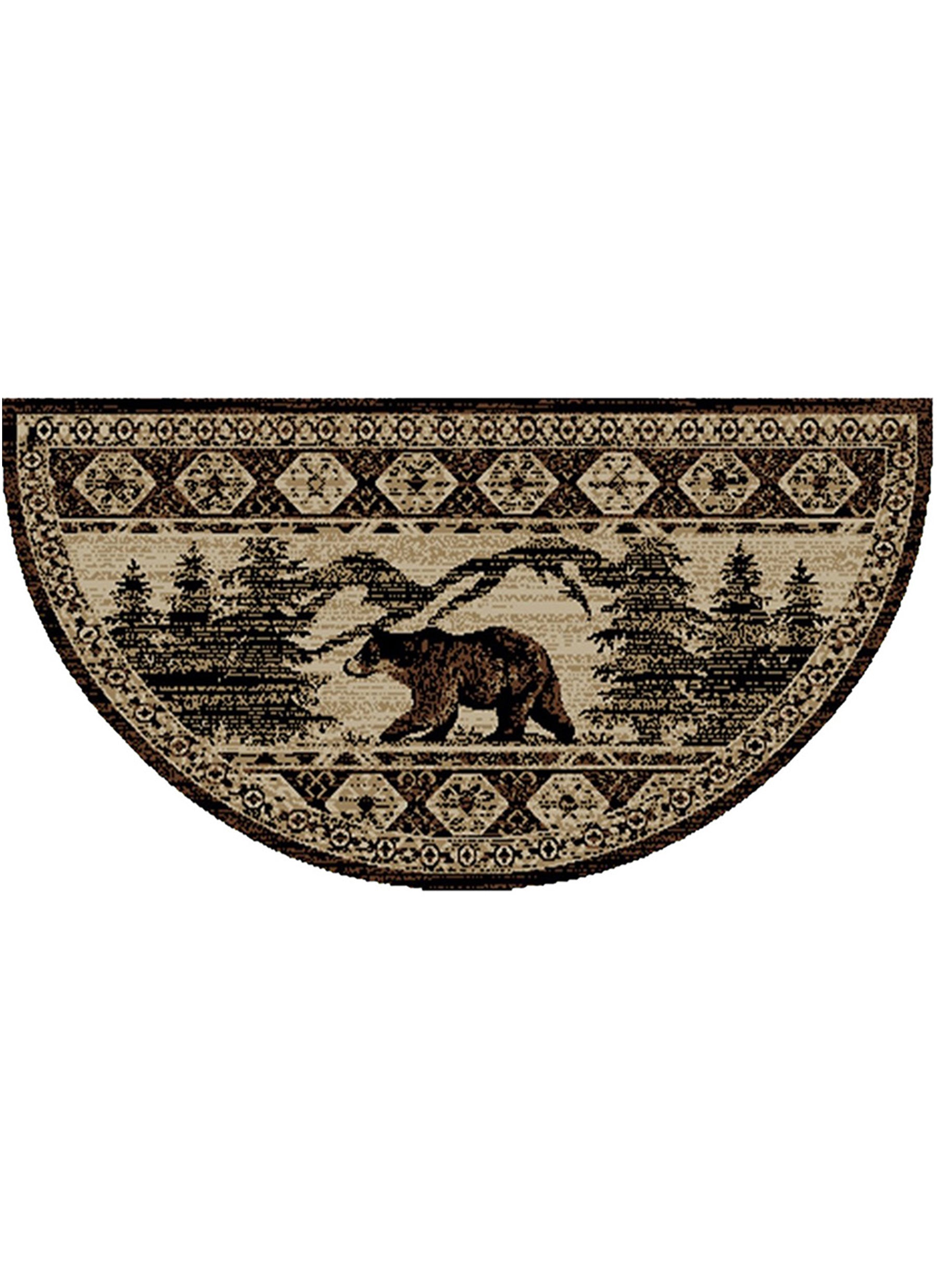 Foothills Brown Area Rug Mayberry Rug