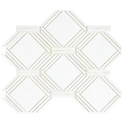 THE FINISH LINE Mosaic Tile Collction by Anthology Anthology