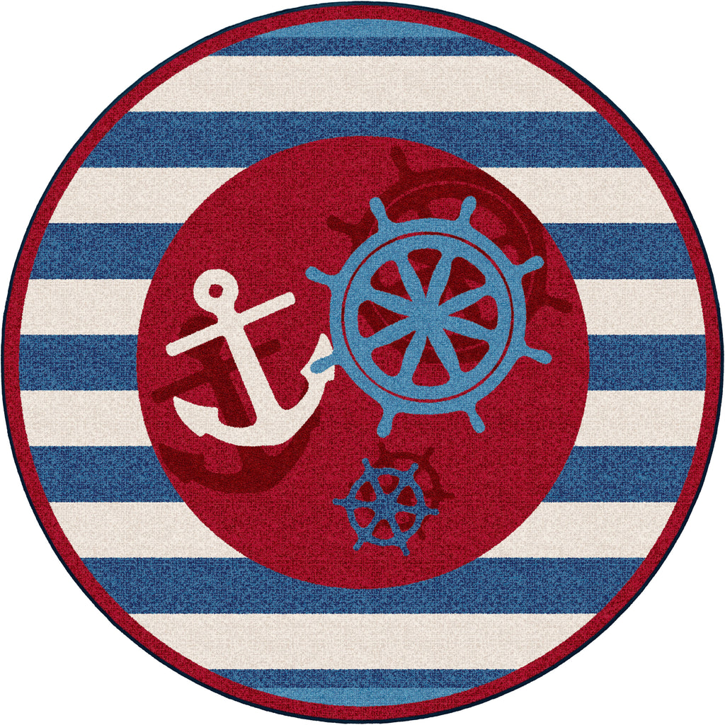 Ahoy There Nautical American Dakota Rugs