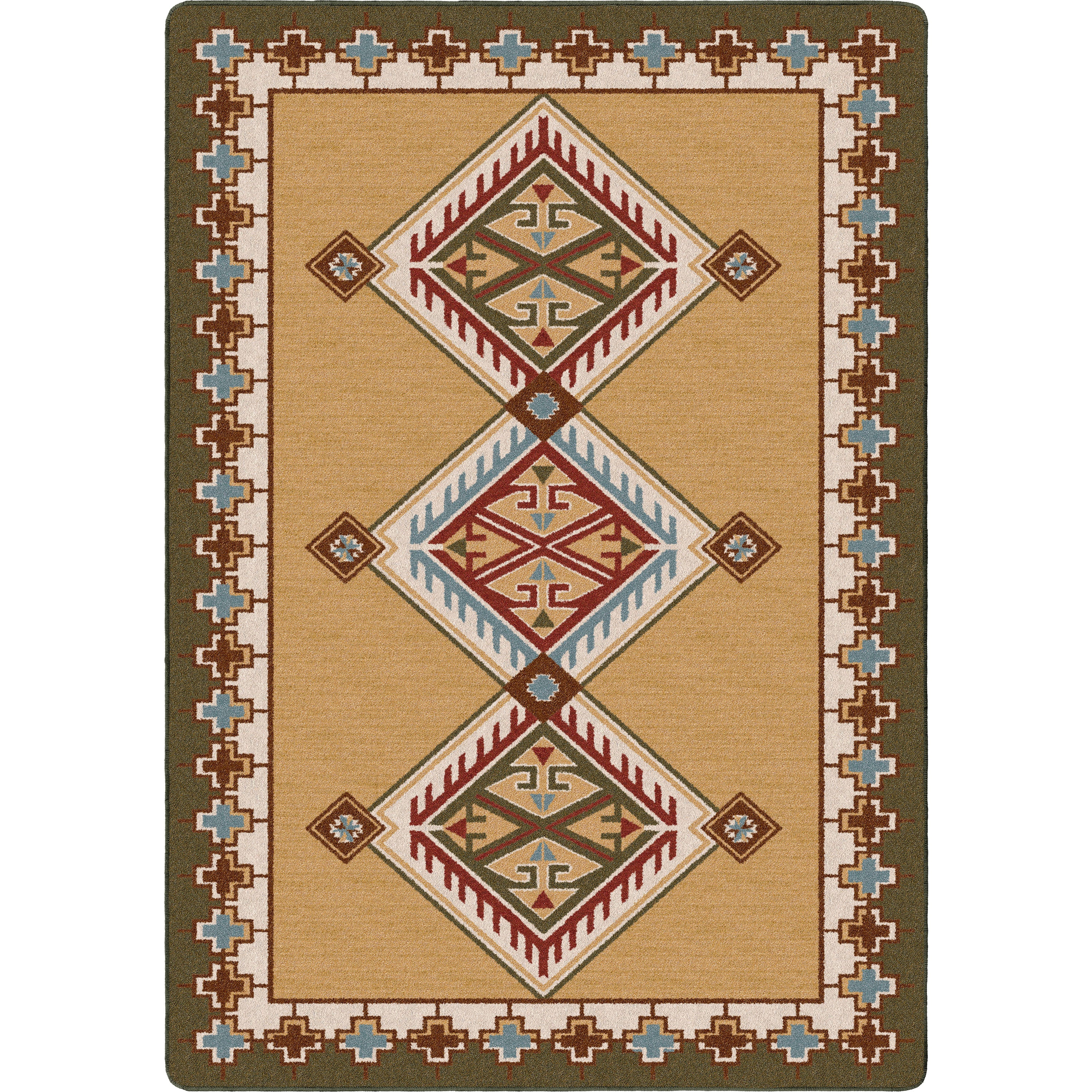 Ancestry - Green American Dakota Rugs