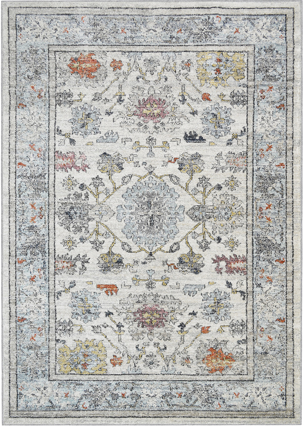 Mayberry Rugs Barcelona Dorest Ivory Area Rug – Traditional Home Decor Rug Mayberry Rug