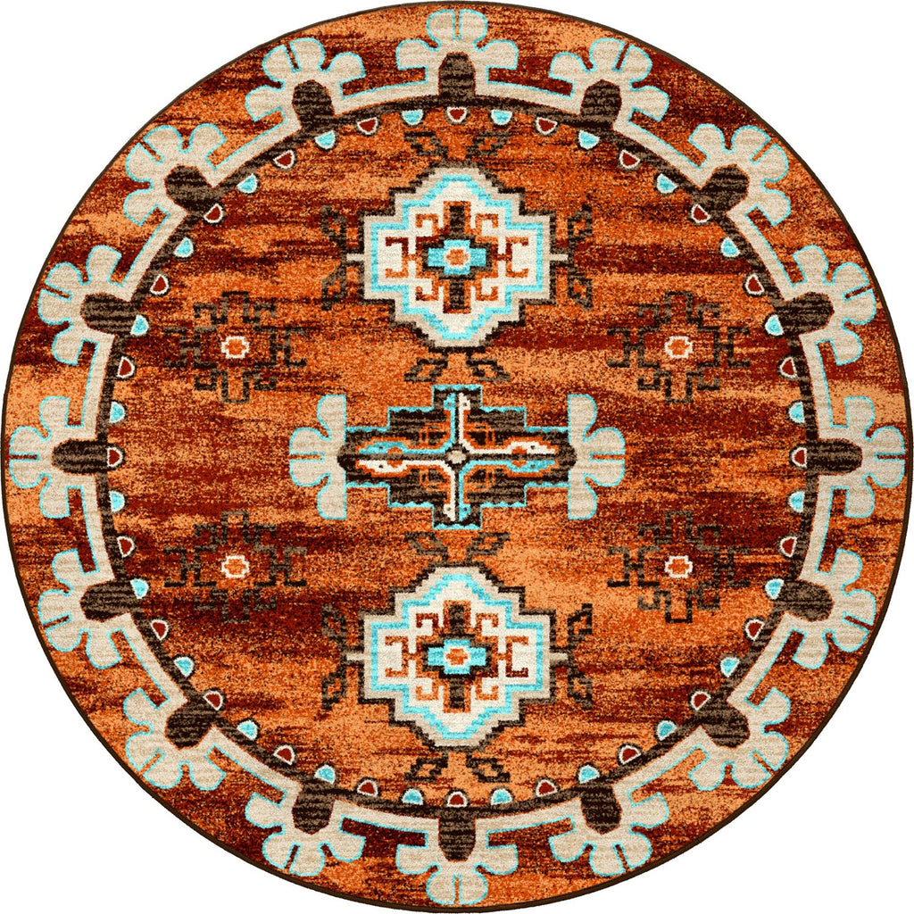 Badlands - Rust American Dakota Rugs