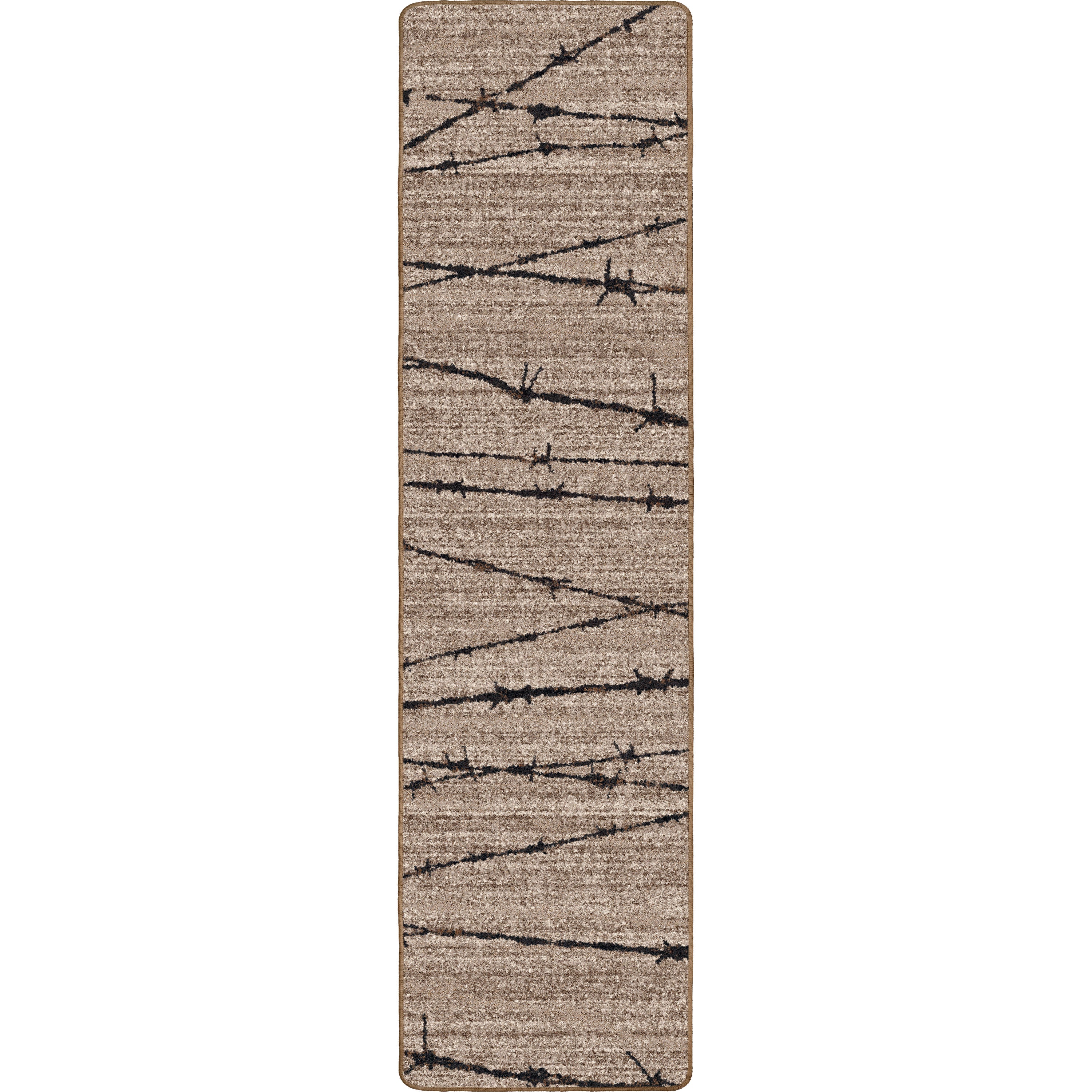 Barbed Wire Natural American Dakota Rugs