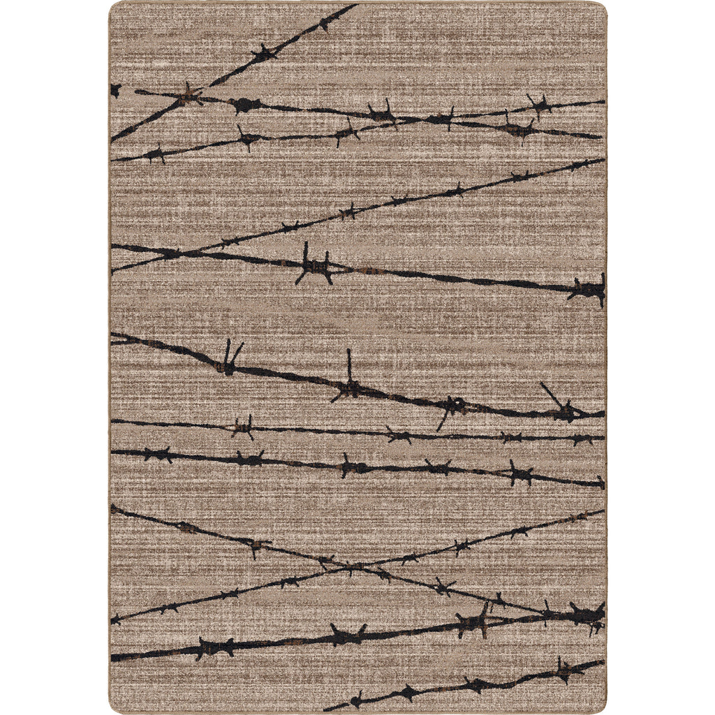 Barbed Wire Natural American Dakota Rugs